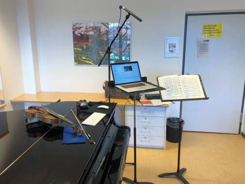 Der Unterricht in der Musikschule der Landeshauptstadt Hannover läuft auf Hochtouren.
