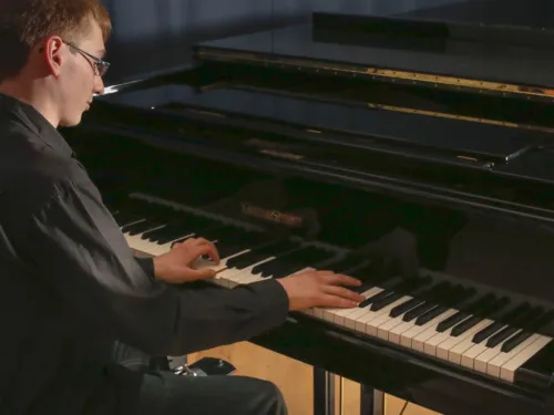 Klavier, Cembalo und Akkordeon sind in der Fachgruppe Tasteninstrumente zusammengefasst.