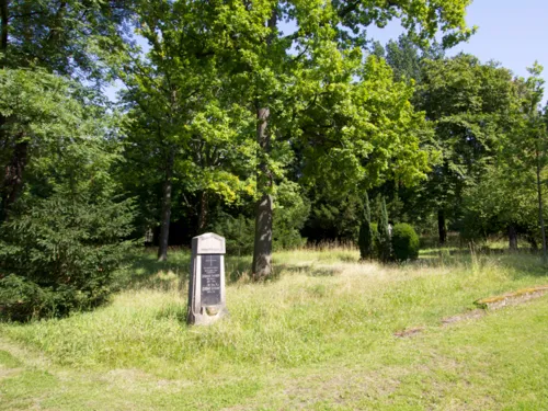 Foto eines aufgelassenen Friedhofes