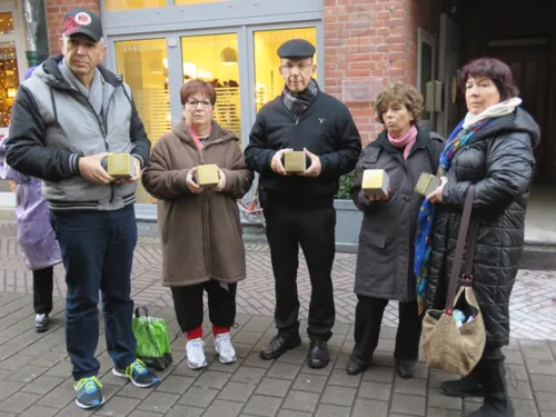 Stolpersteine für die Familie Eigermann