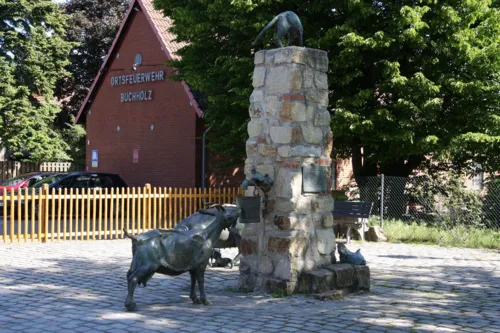 Groß-Buchholz: Der Pinkenburger Platz 