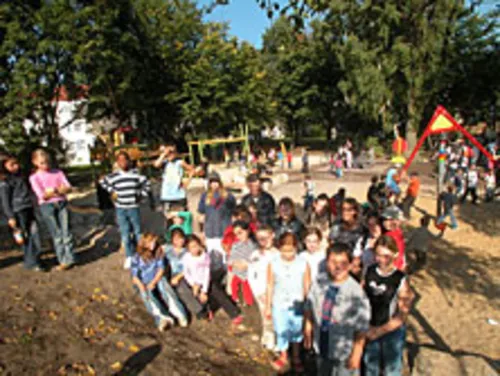 Kinder im Sanierungsgebiet Vahrenheide