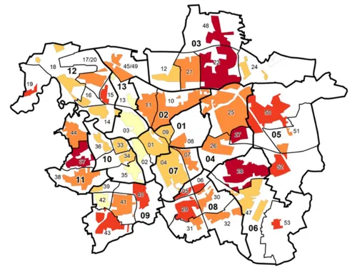 Karte von Hannover