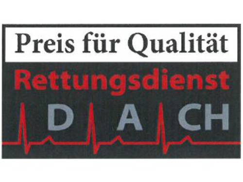 Logo Preis für Qualität im Rettungsdienst D-A-CH