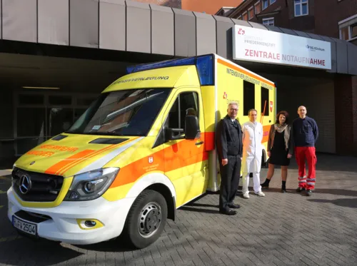 Ärztliche Besetzung des Intensivtransportwagens der Feuerwehr neu geregelt.