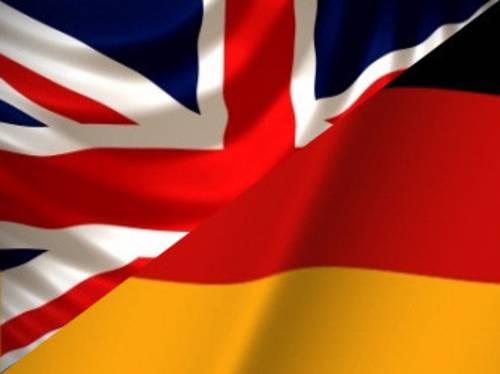 german/english flag