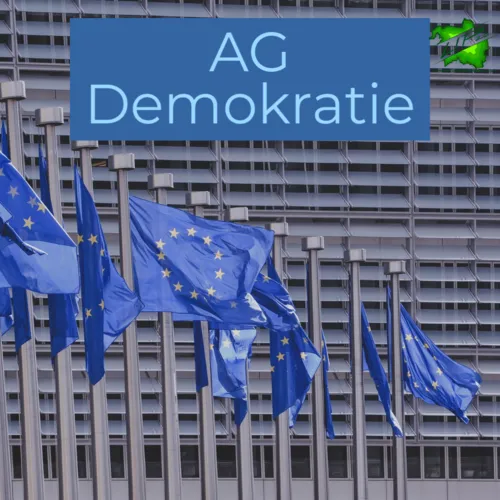 Foto von Fahnen der Europäischen Union