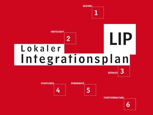 Das Titelblatt des Lokalen Integrationsplans