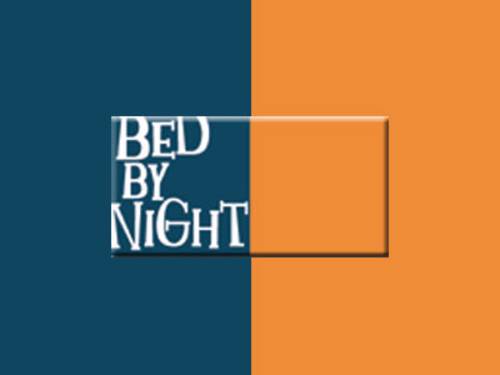 Logo bed by night
