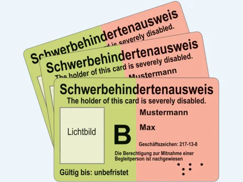 Schwerbehindertenausweise 