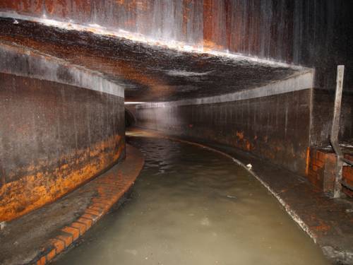 Kanalsystem unter Hannover