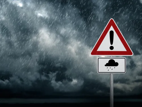 Entstehung von Hochwasser