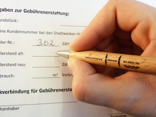 Ausfüllen eines Antrages