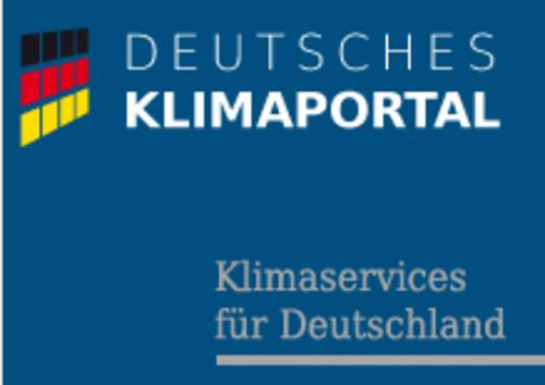 Logo des Deutschen Klimaportals des DWD