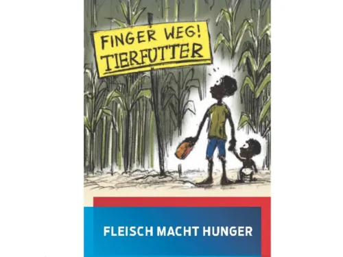 Titel Flyer Fleisch Macht Hunger