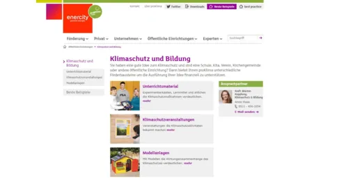 Vorschaubild einer Internetseite. 