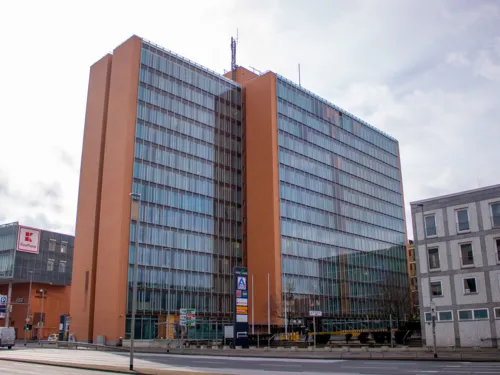 Gebäude des Fachbereich Soziales in der Hamburger Allee 25