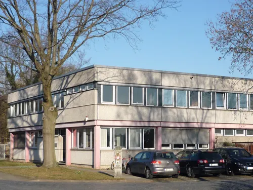 Zweigeschössiges Gebäude des Sachgebiets Planung von Verkehrseinrichtungen