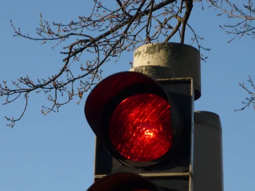 Rote Ampel