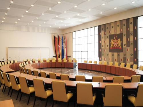 empty Council Chamber