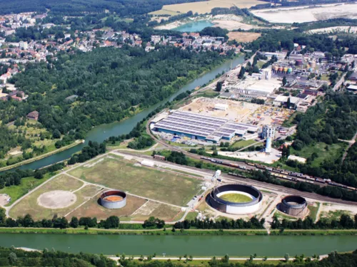 Luftbild Misburger Hafen