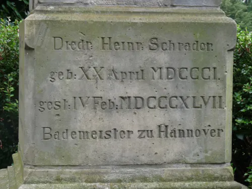 Denkmalsinschrift