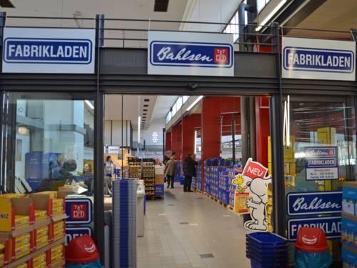Foto: Der Fabrikverkauf von Bahlsen in der Markthalle.