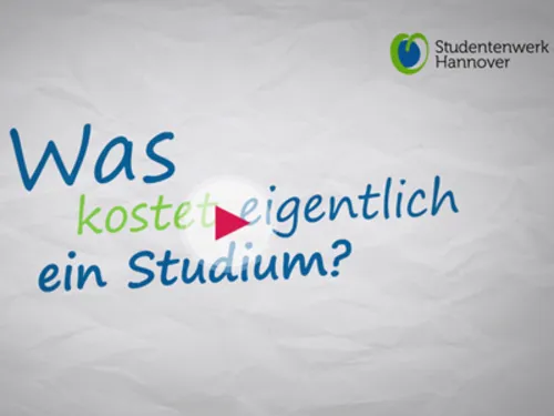 Der Schriftzug "Was kostet eigentlich ein Studium?".