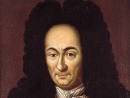 Portrait Gottfried Wilhelm Leibniz, *1646 Leipzig; † 1716 Hannover.
