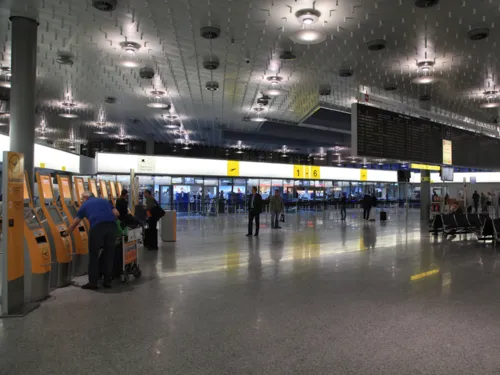 Terminal eines Flughafens
