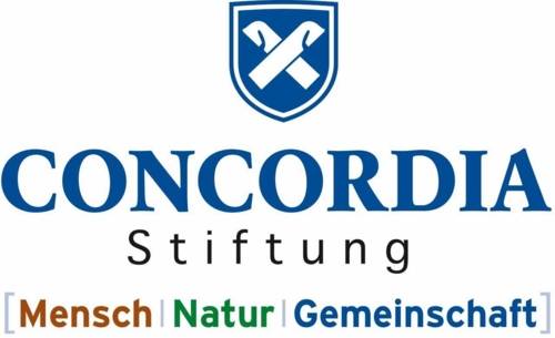 Logo mit der Schrift Concordia Stiftung Mensch Natur Gemeinschaft