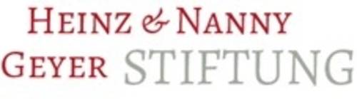 Logo mit der Schrift Heinz und Nanny Geyer-Stiftung