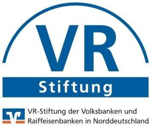 Logo mit der Schrift VR-Stiftung der Volksbanken und Raiffeisenbanken in Norddeuschland