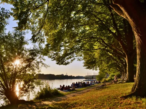Ufer eines Sees