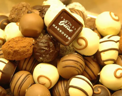 Pralinenhaufen