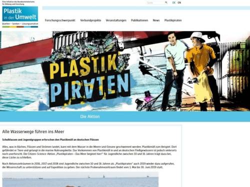 Oberfläche einer Internetseite. 