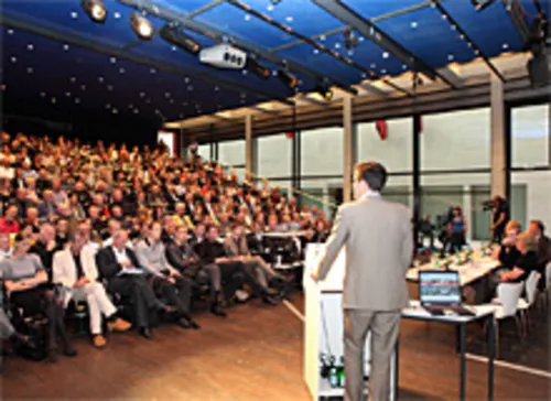 Das Auditorium im Sprengel Museum