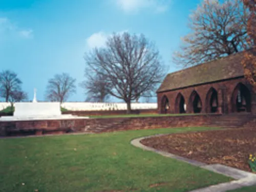 Blick über den Englischen Friedhof am Heisterberg