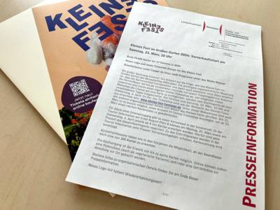Presseinformation Kleines Fest