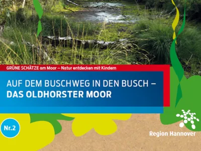 Das bunte Cover eines Kinderheftes über das Oldhorster Moor