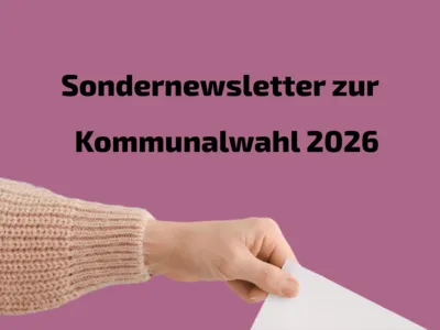 Foto von einer Hand, die einen Brief einwirft.