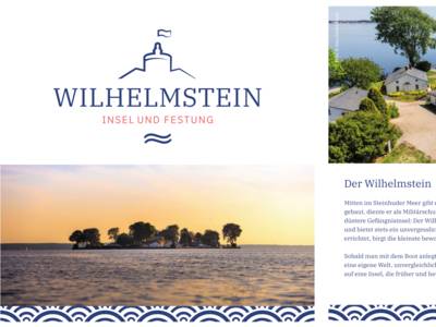 Vorschau auf den Flyer Wilhelmstein &ndash; Insel und Festung