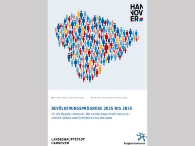 Titelbild der Broschüre Bevölkerungsprognose 2025 bis 2035