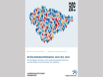 Titelbild der Broschüre Bevölkerungsprognose 2025 bis 2035