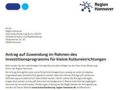 Vorschau auf den Antrag