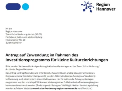 Vorschau auf den Antrag