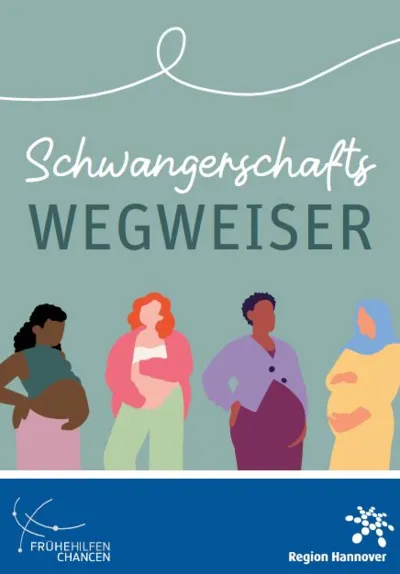Deckblatt Schwangerschaftswegweiser 2025