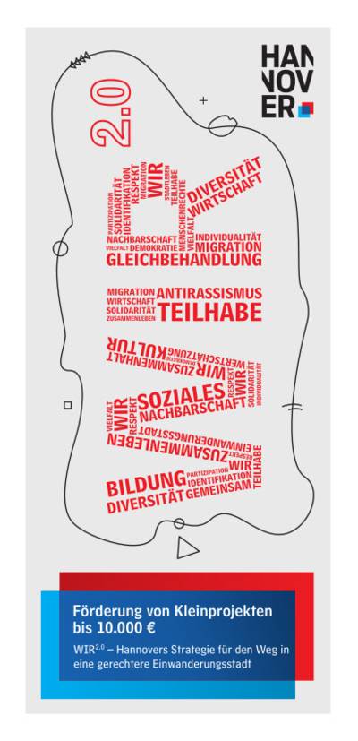 Das Deckblatt f&uuml;r einen Infoflyer