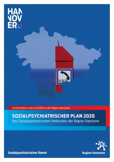 Titelbild der Broschüre "Sozialpsychiatrischer Plan 2020"