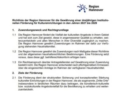 Vorschau auf die Richtlinie